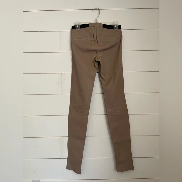 Helmut Lang Leather Ankle Leggings size 4 - Picture 6 of 14